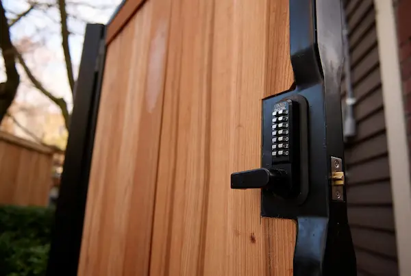 Secure fence for Airbnb in Seattle