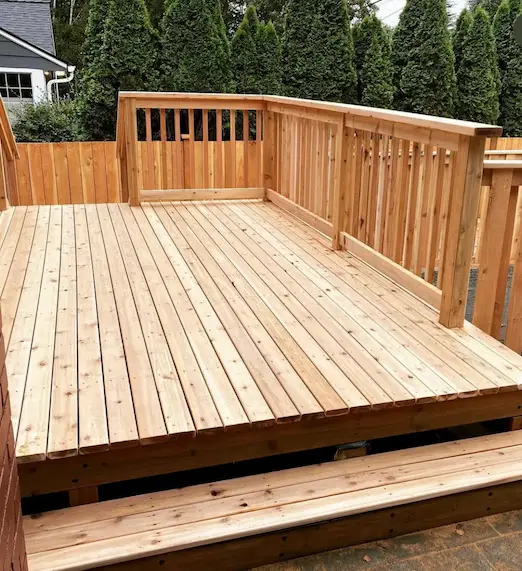 Outdoor Deck by Knocking Wood in Seattle